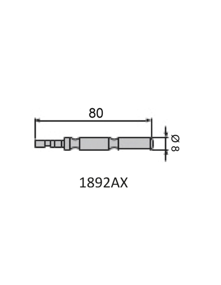CERRADERO TERMINAL INF RECTO LOTH 1892AX INOX CERRADERO TERMINAL INF RECTO LOTH 1892AX INOX