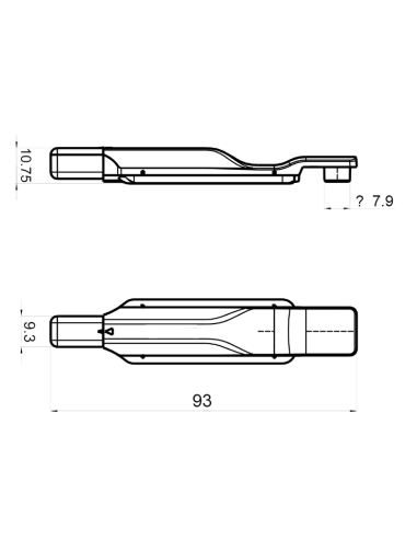 PUNTERO REGULABLE 4082B 8MM