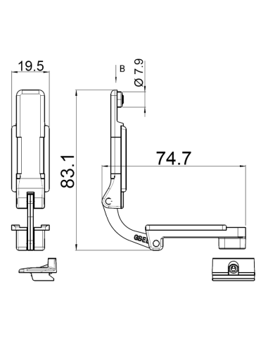 KIT 1679 VENT. FRANCESA 1 Y 2 HOJAS