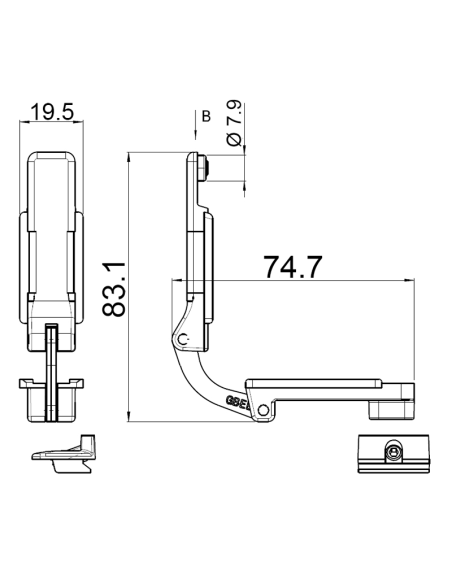 KIT 1679 VENT. FRANCESA 1 Y 2 HOJAS