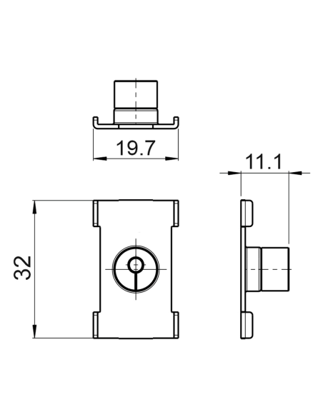 PUNTO CIERRE CLIPADO REGULABLE