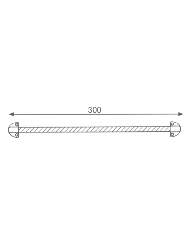 PASACABLES FLEXIBLE 300mm