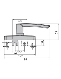 CREMONA FAP GEA 0530BI 1 PALA NEGRO 9005 2