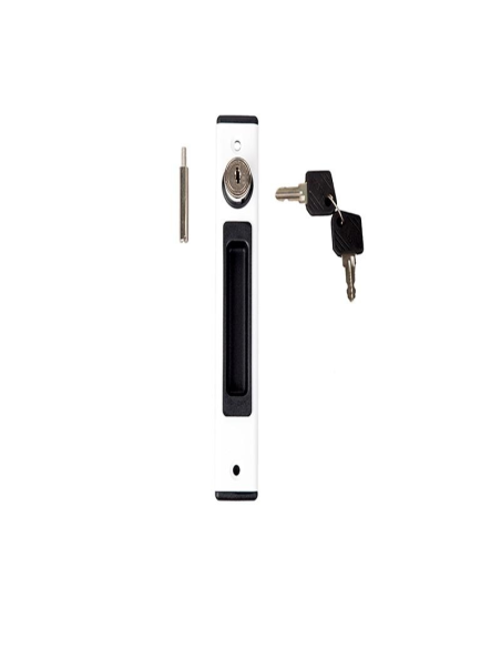 Uñero con Cerradura 5305 Blanco | Accesorio para Puertas Correderas
