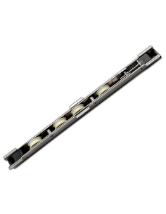 RUEDA HAUSEN PVC DOBLE TANDEM REG. INOX AGUJA