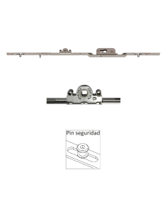Cierre Multipunto Corredera con Llave P2722 | 15 mm | 4 Puntos de Cierre | 1800–2000 mm