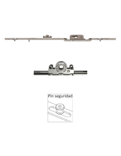 Cierre Multipunto Corredera con Llave P2727 | 15 mm | 4 Puntos de Cierre | 1800–2000 mm
