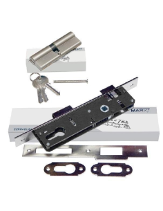 Cerradura L8135 + Cilindro 30+40 L8101 | Conjunto CE Aluminio