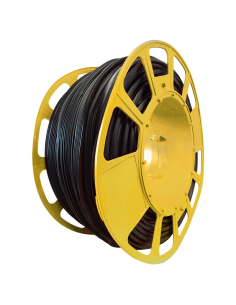 Goma Cristal Hueco 2 mm Amarilla | Junta de Acristalamiento para PVC y Aluminio