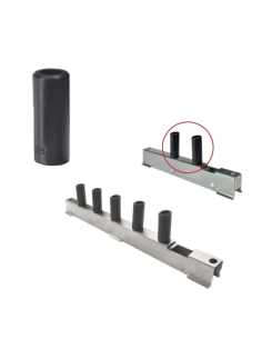 Mechón para Base de Rueda PVC 28 mm | Recambio para Puertas y Ventanas