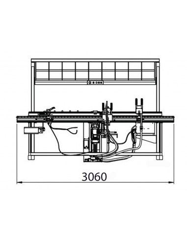 SKY-2000 | Estación de Montaje de Herrajes para Ventanas de PVC