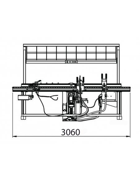 SKY-2000 | Estación de Montaje de Herrajes para Ventanas de PVC