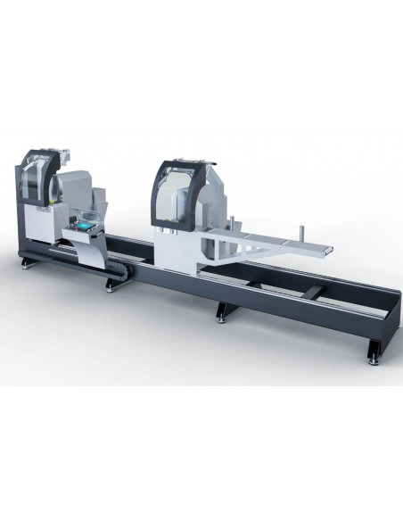 Silver-550 | Tronzadora Automática para Aluminio y PVC - Precisión y Potencia