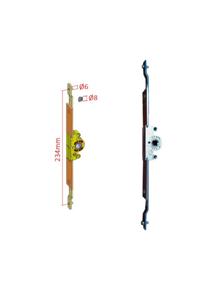 ADAPTADOR OB TRANSMISION E:25mm CUADRADILLO 7mm ADAPTADOR OB TRANSMISION E:25mm CUADRADILLO 7mm