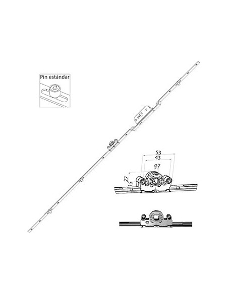 Cremona 15 Mm c.variable Bulon Std C/llave  1985-2400 Cremona 15 Mm c.variable Bulon Std C/llave  1985-2400