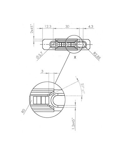 CERRADERO CORREDERA KOMMERLING / PROFINE