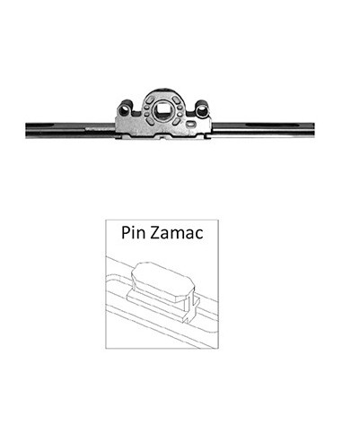 CIERRE MULT. UNIV. 15 MM 1000 MM - 2 ZAMAK PIN