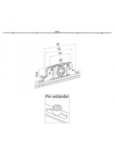 CIERRE MULT. ABAT. 15MM C.P 2000-2200