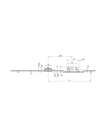 CIERRE MULT. CORR. 15MM C.N C/LL 1600-1800MM CIERRE MULT. CORR. 15MM C.N C/LL 1600-1800MM