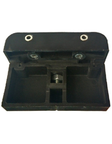 Plantilla Bisagra para pernio recto de 75 mm.