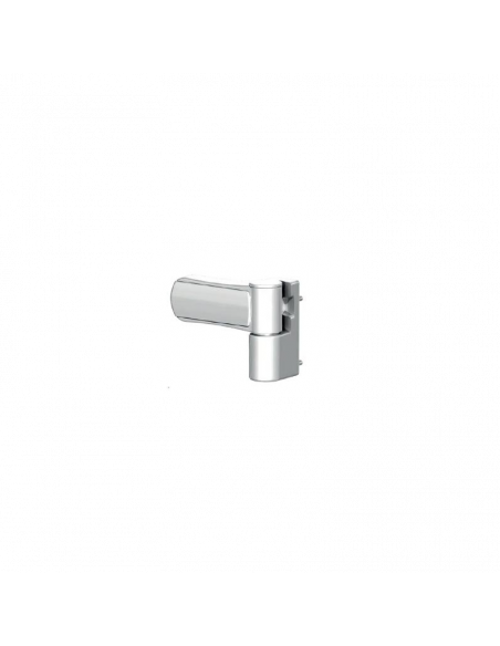 Bisagra ajustable 3D para puertas 85 Kg en Negro 8022.