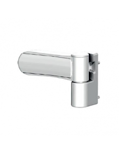 BISAGRA 3D PTA. 125KG PLATA 9006