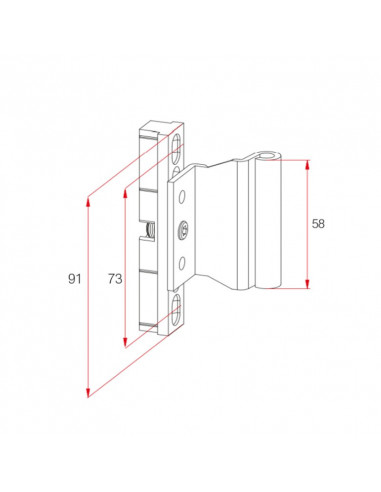 KIT BISAGRA CENTRAL PTA. 14-20 C/TORN NG