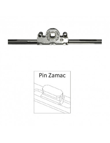 CIERRE MULT. UNIV. 15 MM 1400 MM - 3 ZAMAK PIN