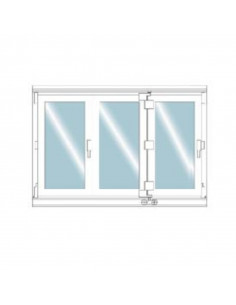KIT PLEGABLE 330 PVC BLANCO 9016 - DANUBIO
