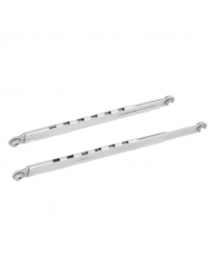 Hoja de Compás Carraca PVC 6 Dientes INOX F‑304 | Herraje Oscilobatiente Hausen
