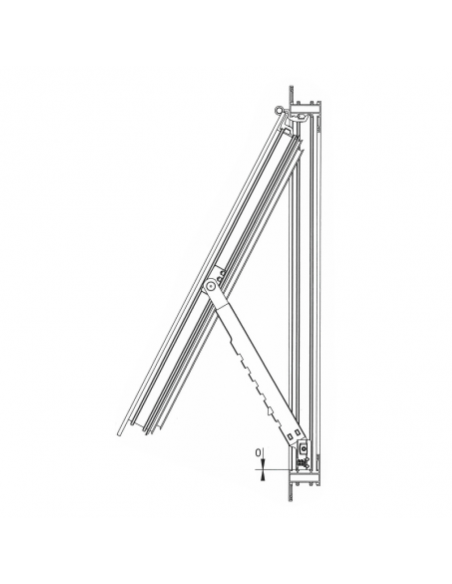 COMPAS CARRACA 6 DIENTES INOX F-304