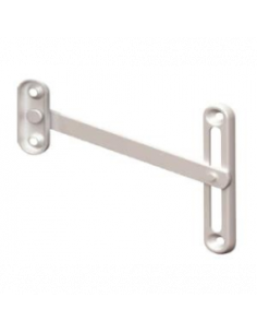 Bisagra Compás PVC 130 mm Marrón | Herraje Ventana PVC APERTURA PROYECTANTE