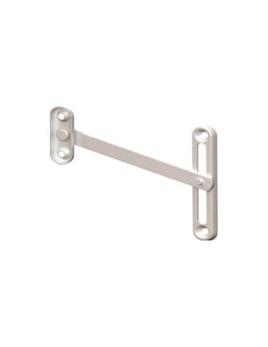 Bisagra Compás Proyectante PVC 200 mm Blanca | Herraje Ventana PVC