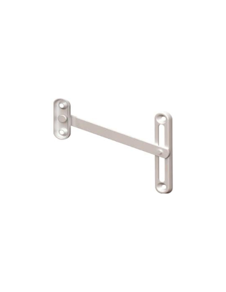 Bisagra Compás Proyectante PVC 200 mm Blanca | Herraje Ventana PVC