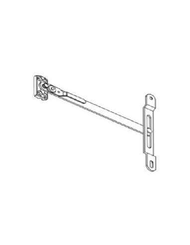 Bisagra Compás PVC 174 mm Inoxidable | Herraje Ventana PVC
