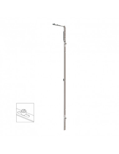 Reenvío Trasero P1401 | Bulón STD 400‑800 mm para Oscilobatiente PVC/Aluminio