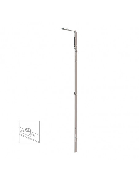 Reenvío Trasero P1401 | Bulón STD 400‑800 mm para Oscilobatiente PVC/Aluminio