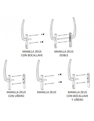 MANILLA ZEUS ELEV. BRUTO INTERIOR C/BOCALLAVE