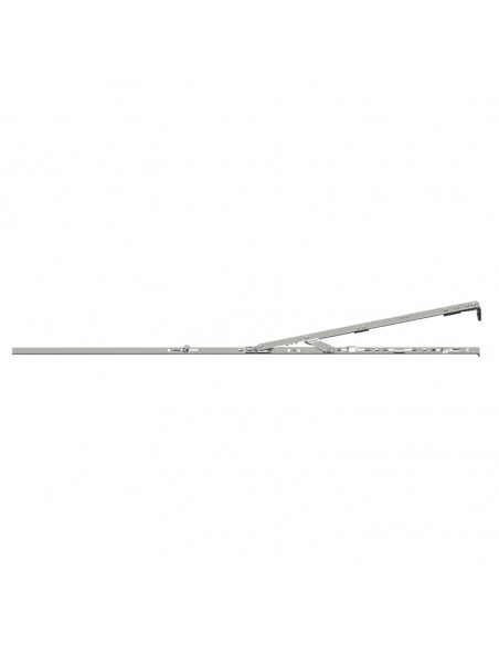 Compás Oscilobatiente Apertura Lógica 995–1200 mm | Hausen P1115 | PVC y Aluminio