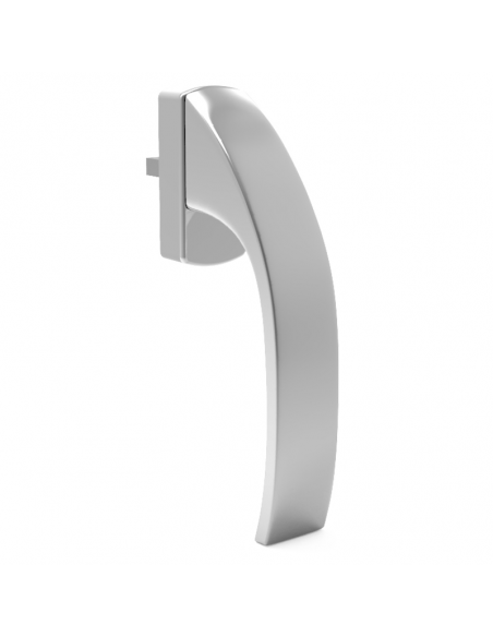 Manilla Costa Multipoint Inox Cromo | Robusta para Ventanas de Aluminio y PVC