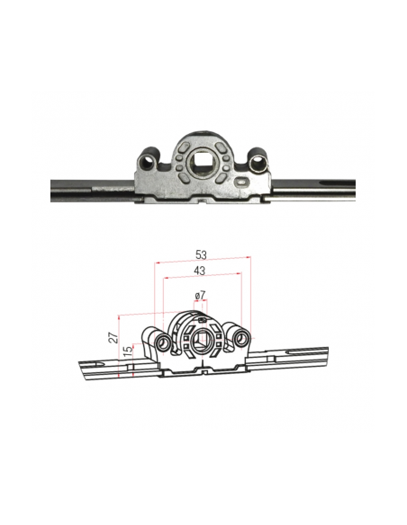 CIERRE MULT. ABAT. 15MM 1600-1800 MM