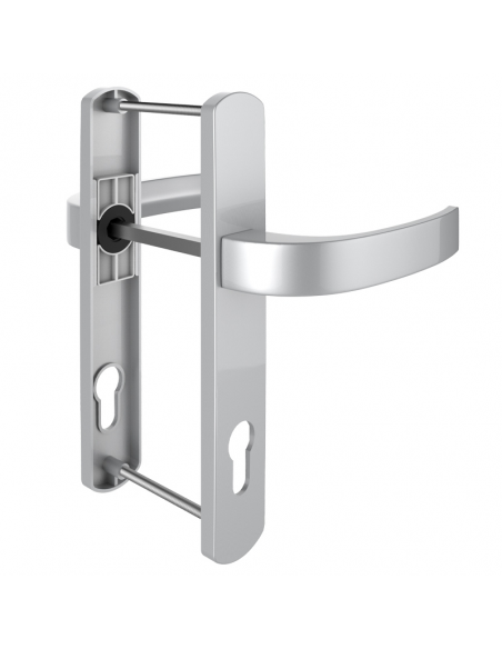 Jgo. Manilla Costa Exit Escudo 92X32 Cromo - Seguro