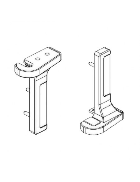 PLE. JGO. SOPORTES CARROS PLEGABLE MARRON 8022