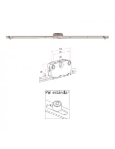 CIERRE MULT. ABAT. 22MM  STD. 400-600MM