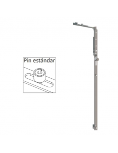 Reenvío Trasero P1402 | Bulón STD 700‑1150 mm para Oscilobatiente PVC/Aluminio 2
