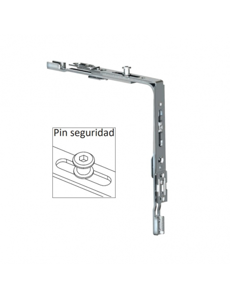 Angulo Reenvio 1 bulon Cierre SEG. Angulo Reenvio 1 bulon Cierre SEG.