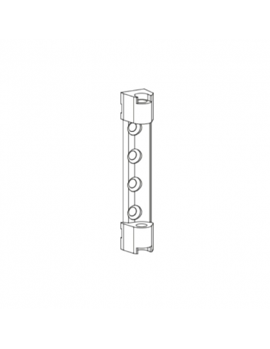 Soporte Compás Roto NX P 3/130 Kg RSIL sin Frenado – Herraje para Ventanas Practicables