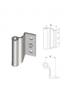Bisagra Superior Activa P1507 | Atornillada sin Eje de Frenado PVC 2