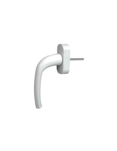 Manilla Ebro Aluminio Plata Eloxal – Herraje Resistente para Puertas