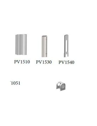 Cover Bisagra Kit KP001‑9016 para Ventanas PVC Oscilobatientes – Herraje de Cierre Seguro y Alta Durabilidad